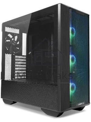 Компьютерный корпус Lian-Li Lancool III RGB черный без БП ATX 10x120мм 3x140мм 2xUSB 3.0 audio bott PSU