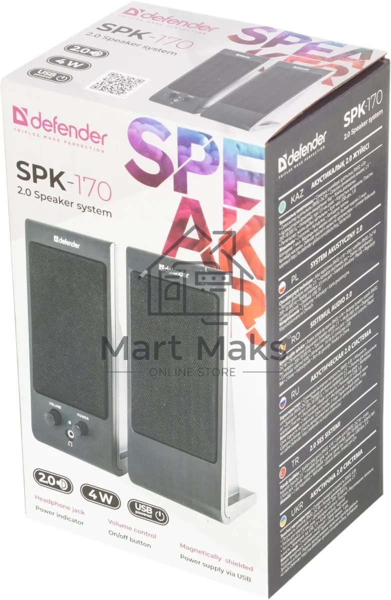 Компьютерная акустическая система Defender SPK-170