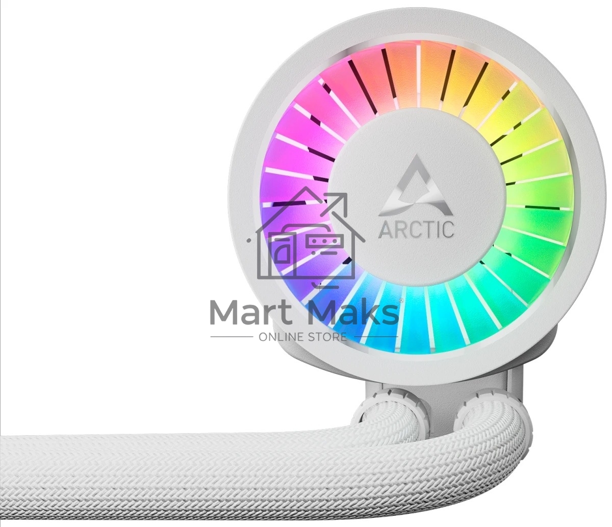 Система жидкостного охлаждения Arctic Cooling Liquid Freezer III Pro 360 ARGB Whte ACFRE00188A белый 120мм алюминий+медь 2500rpm 31db 4-pin