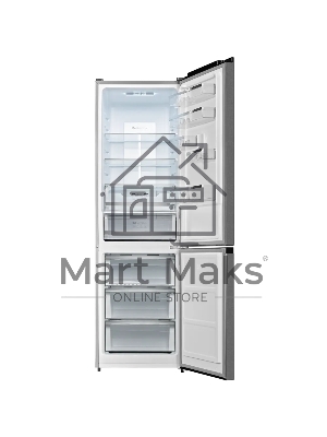 Холодильник Kuppersberg RFCN 2015 X нержавеющая сталь двухкамерный 235/109л морозилка снизу, No Frost