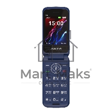 Мобильный телефон Maxvi E15 синий