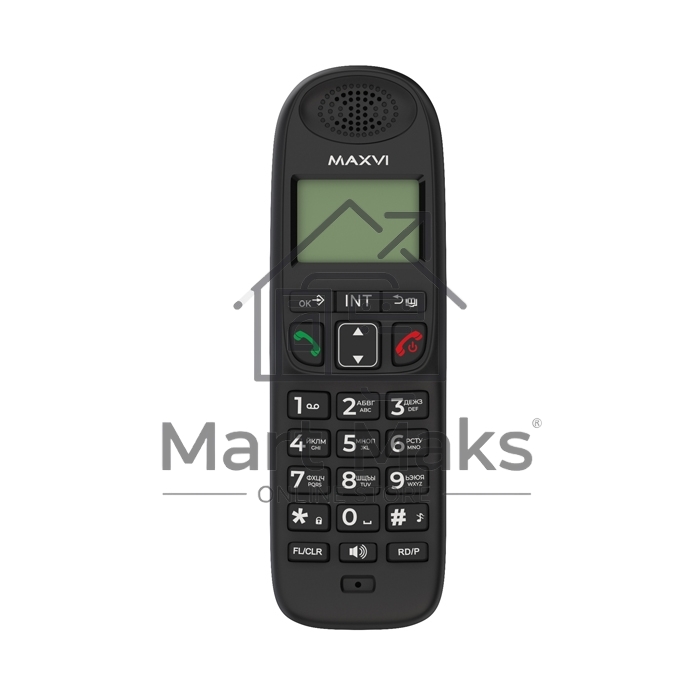 Радиотелефон Dect Maxvi AM-01 черный