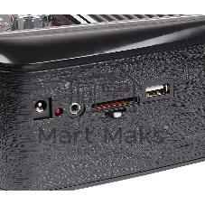 радиоприемник Ritmix RPR-065 серый Портативный трехдиапазонный радиоприемник FM / AM / SW, функция MP3-плеера (читает файлы с microSD/SD/USB носителей), яркий встроенный фонарь, питание от встроенного аккумулятора, от сети 220В, от батареек типа D (2 штуки, в комплект не входят), телескопическая антенна 360° для уверенного приема, AUX IN.