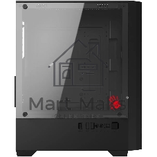 Корпус Bloody CC-124-BK, Mini-Tower, чёрный