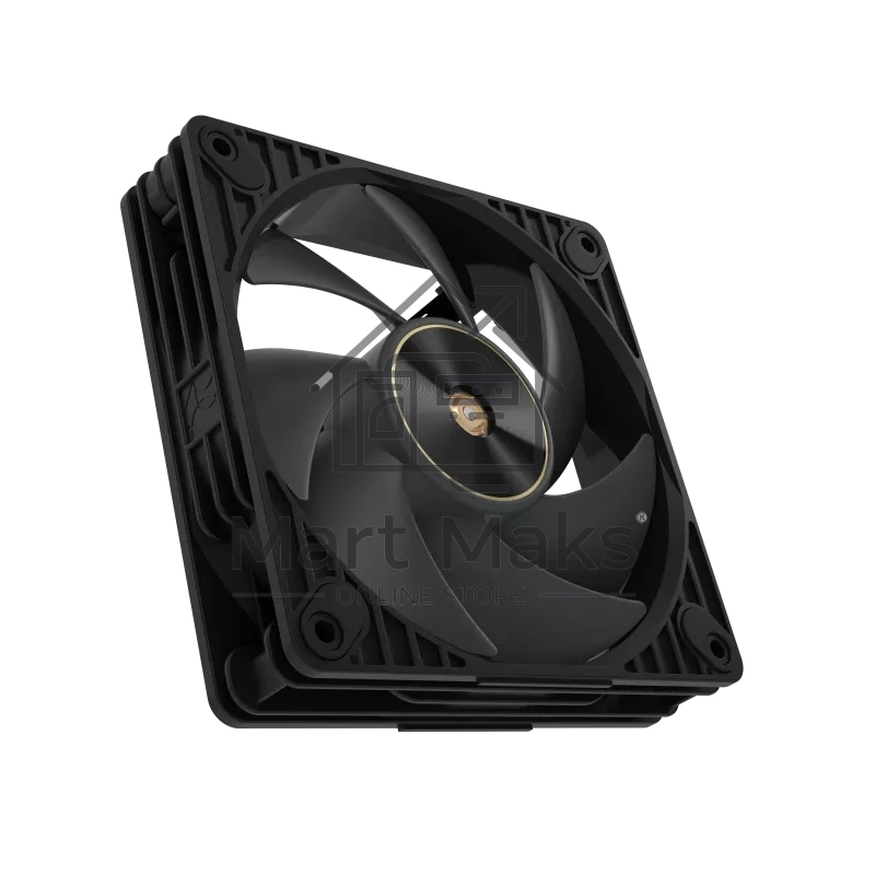 Вентилятор в корпус ASUS PROART PF120 FAN PWM BLACK 3IN1 черный, 120x120x28 мм, 3000 об/мин, 39 дБ, 4 pin