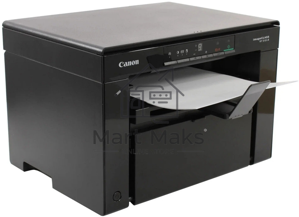 МФУ лазерный Canon imageCLASS MF3010 (5252B007/5252B008/5252B011), A4, ч/б, печ. 18 стр/мин., 1200 x 600 dpi (печать) 600x600dpi (сканер), USB 2.0