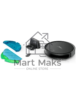 Робот-пылесос Tefal RG7365WH черный, 2500 мАч Li-Ion, уборка суxая/влажная, пылесборник контейнер 0.44 л