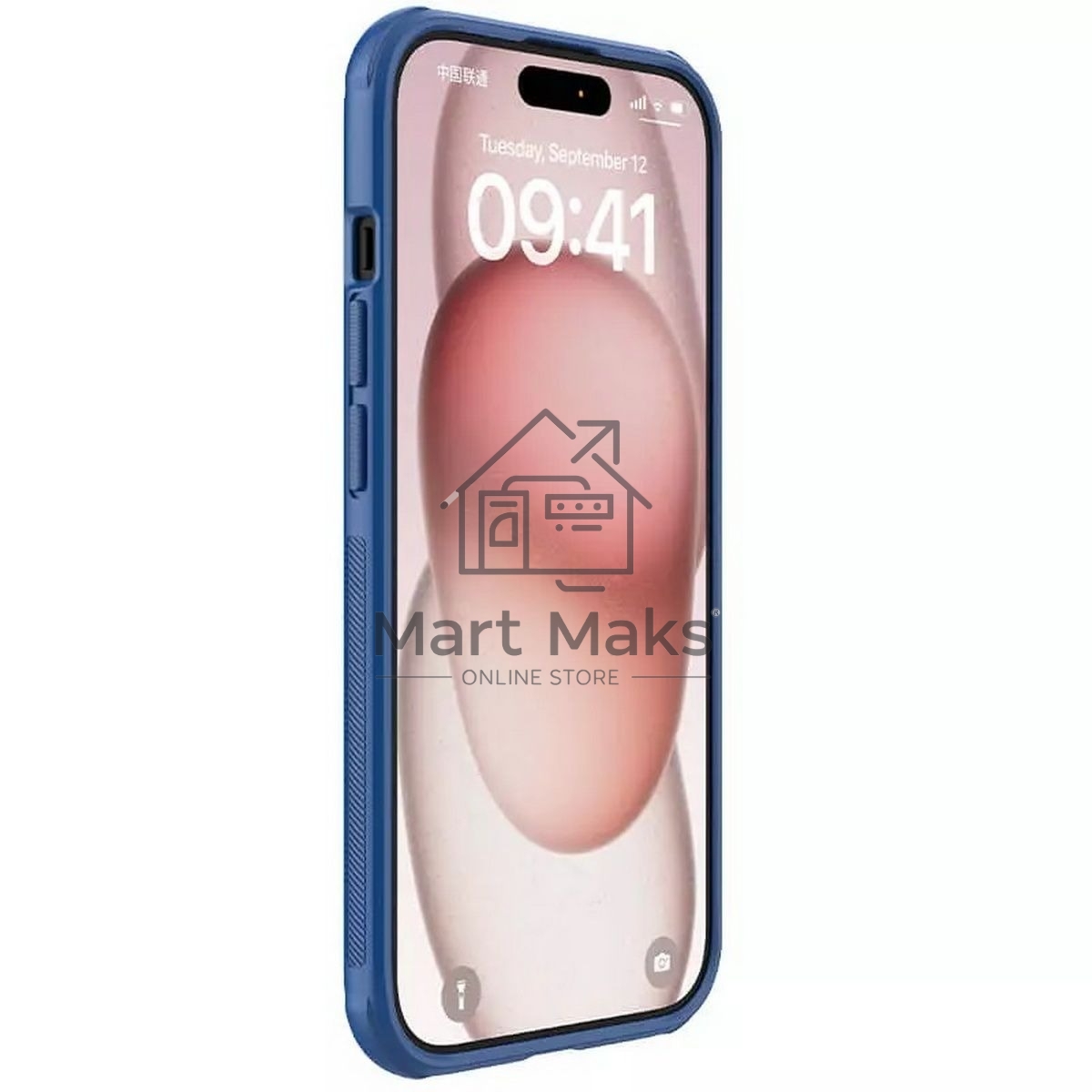 Чехол Super Frosted Shield Pro, синий, (AP IP15)