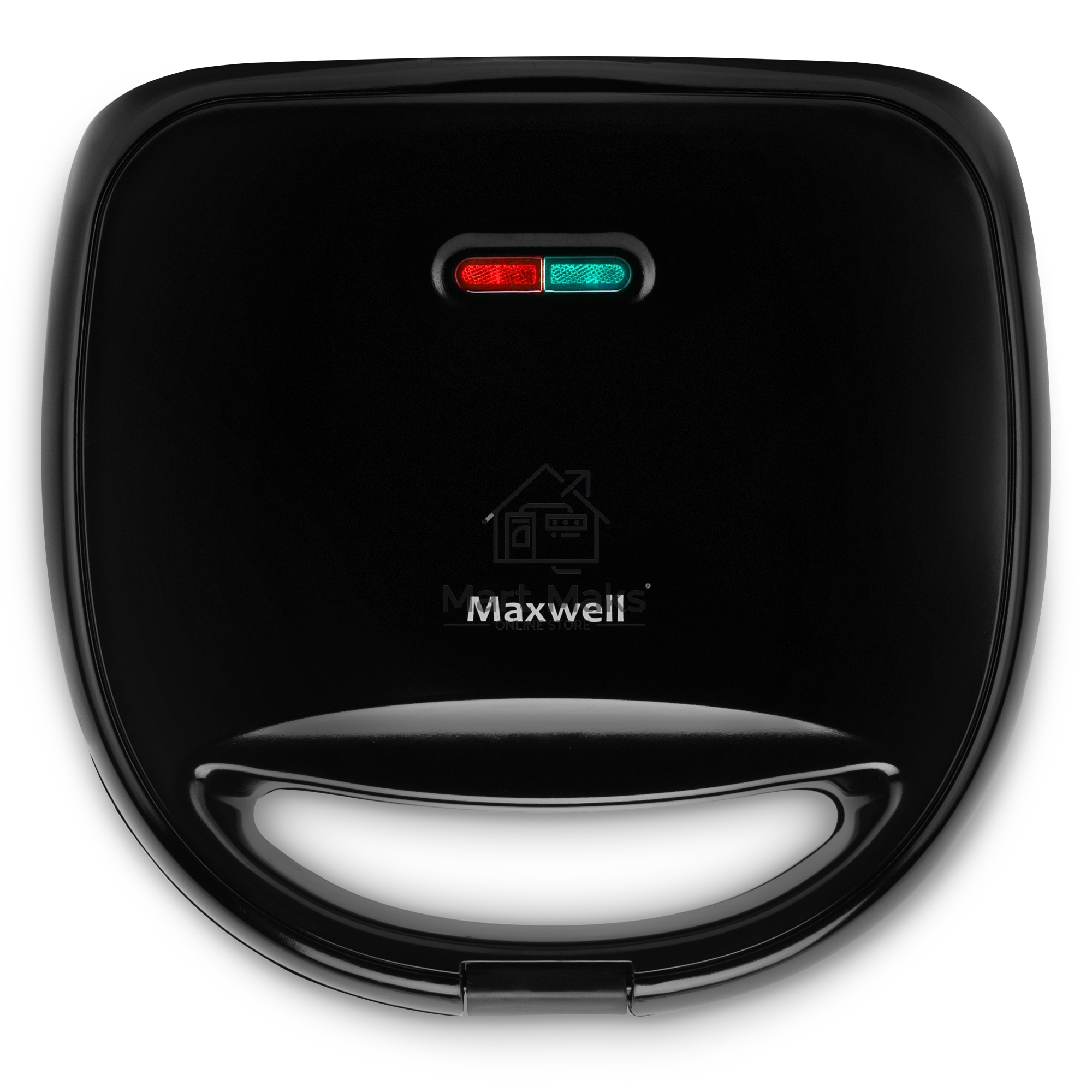 Вафельница Maxwell MW-1561 800Вт черный