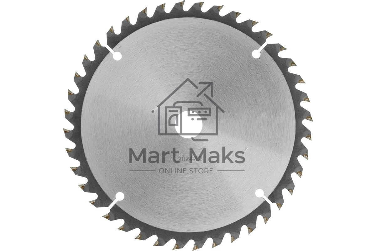 Пильный диск по дереву с гвоздями Denzel ф185 х 20 мм, 40 зубов 733947