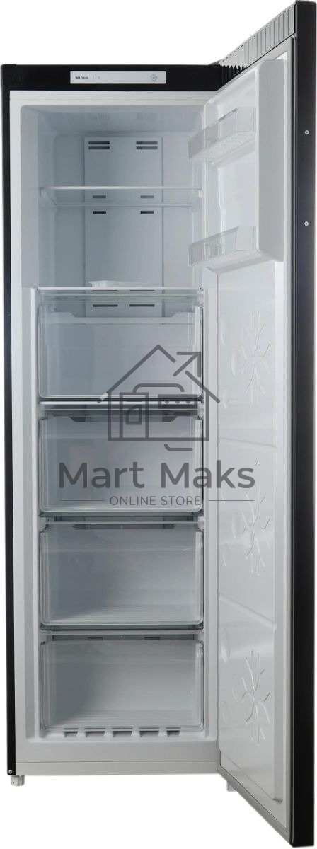 Морозильная камера Maunfeld MFFR170SB, черный, 206л, 4 ящика, 2 полки