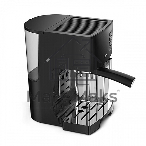 Кофеварка рожковая BQ CM9002 черный, исп. кофе - молотый, 1.4 л, 1450 Вт, 19 Бар.