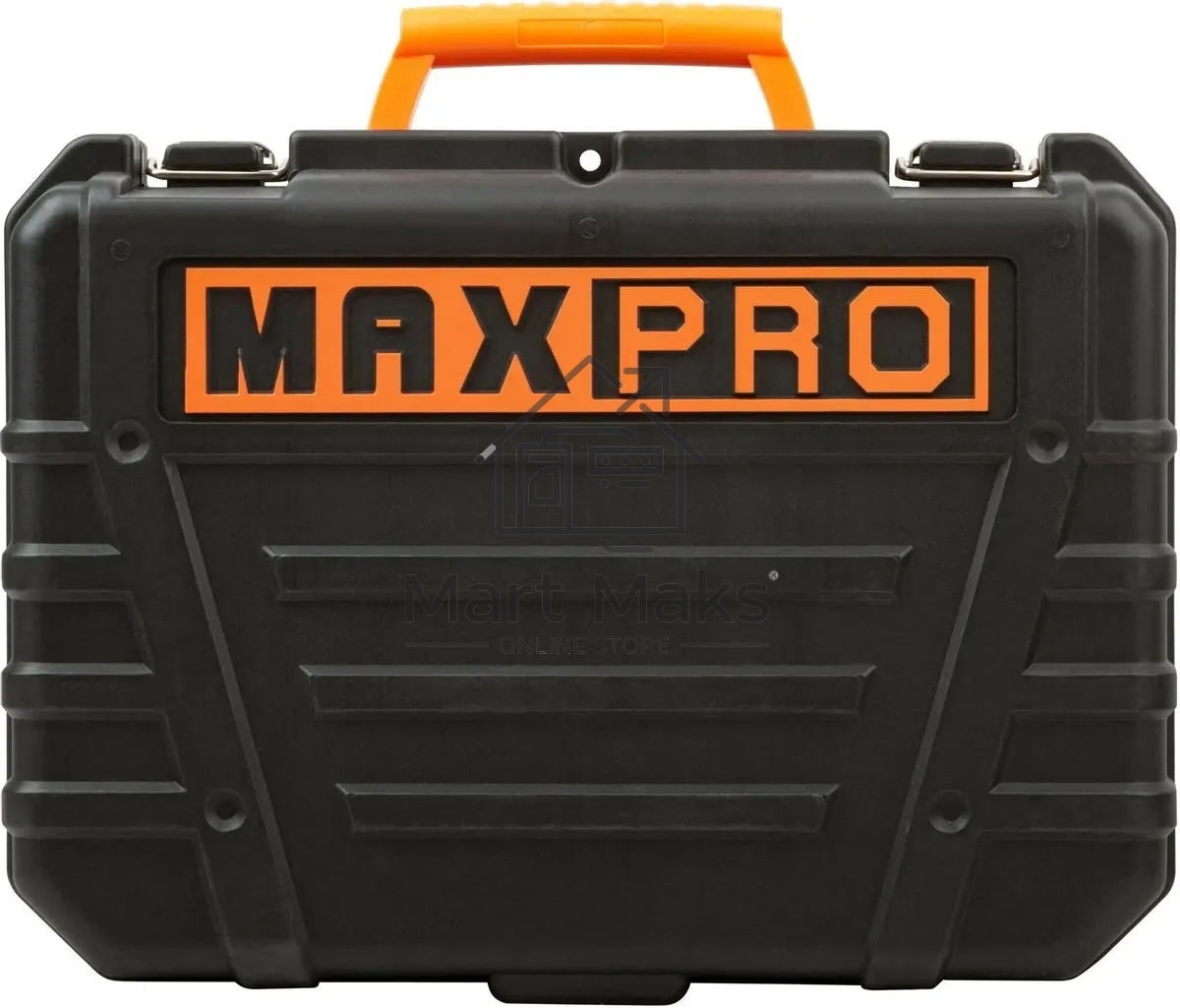 Перфоратор монтажный MAX-PRO MPRH800/26VP 800Вт, 0-1100 об/мин, 2,8 Дж, 3 режима, Д/Б/М-30/26/13, 3,4 кг, SDS-PLUS, антивибрационная ручка, резиновые вставки, рез