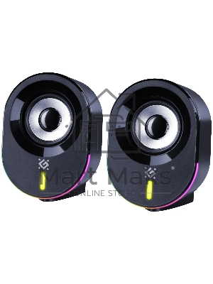 Акустическая 2.0 система Defender Solar 8 10Вт, BT/Light питание от USB