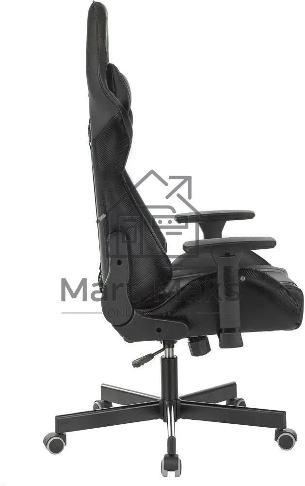 Кресло игровое A4Tech Bloody GC-600, черный, эко.кожа, крестовина металл
