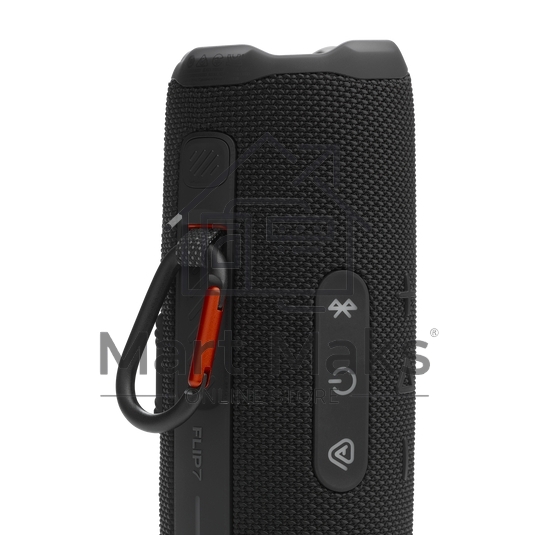 Колонка портативная JBL Flip 7 черный 25W 1.0 BT 4800mAh (JBLFLIP7BLK)