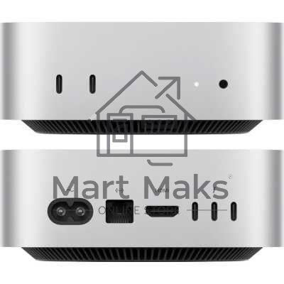 Компьютер Apple Mac Mini 2024 A3238 серебристый M4 /16/512GB
