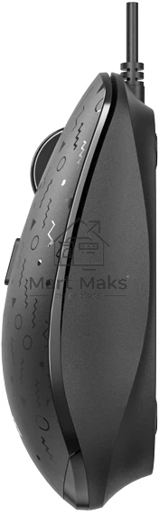Мышь проводная AULA AM106 черный, 2000 dpi, USB, кнопки - 4