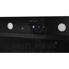 Вытяжка встраиваемая Weissgauff Dubhe 600 Black Touch черный