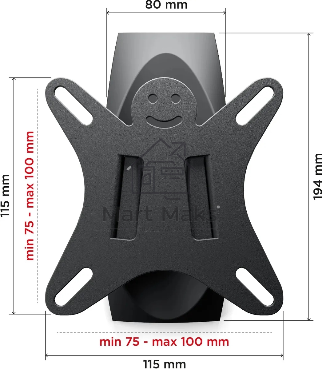 Кронштейн для телевизора Holder LCDS-5003 металлик 10