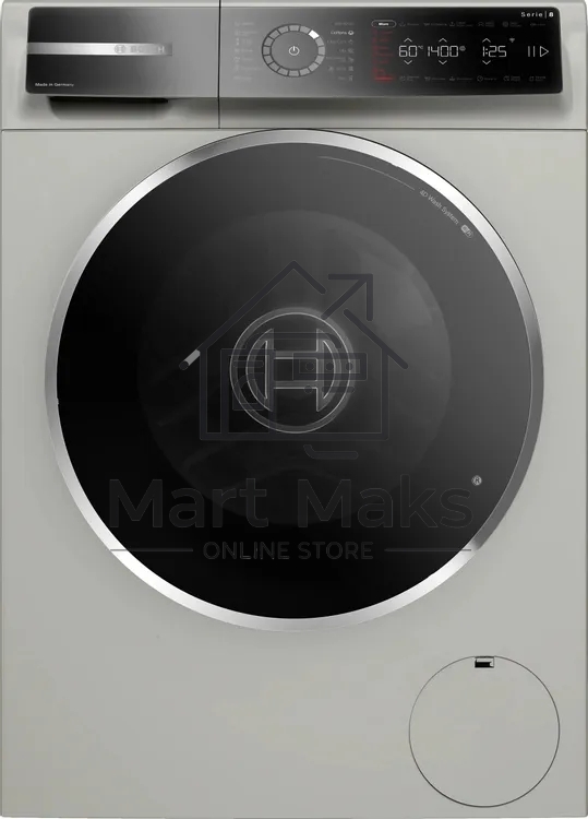Стиральная машина Bosch WGB2441XME серый, загрузка фронтальная 9 кг, 1400 об/мин, класс A+++