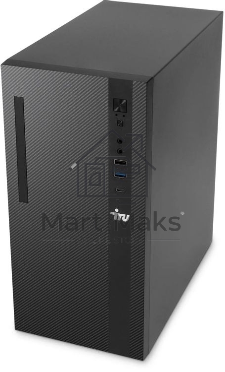 Компьютер IRU Planio 310H6SC MT i3 12100F (3.3) 16Gb SSD512Gb GT610 2Gb Windows 11 Pro GbitEth 230W черный (2153495)