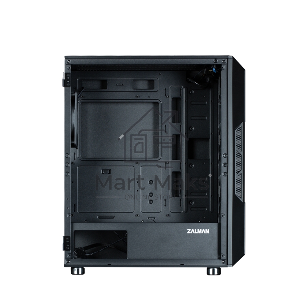 Компьютерный корпус ZALMAN I3 NEO ARGB BLACK, ATX, BLACK, FRONT MESH, WINDOW, 2x3.5