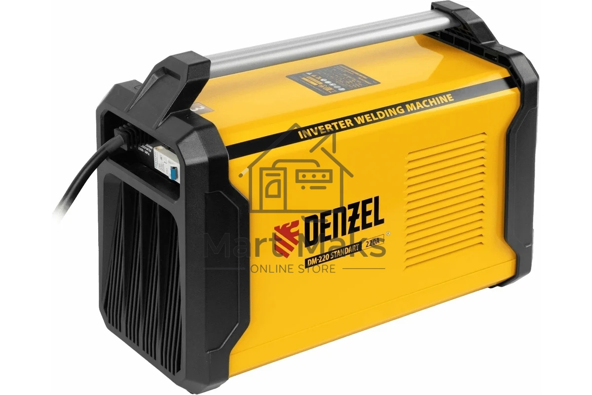 Аппарат инвертор. дуговой сварки DM-220 Standart, 220 А, ПВ 60% Denzel