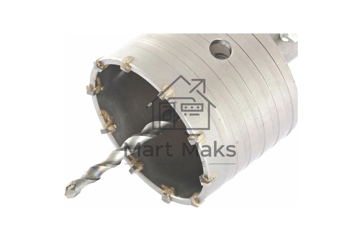 Коронка в сборе MATRIX М22x80 мм, SDS PLUS 70331