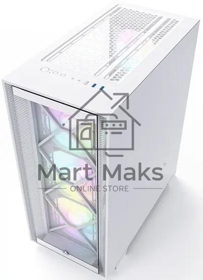 Компьютерный корпус Montech AIR 1000 PREMIUM белый без БП ATX 1x120mm 3x140mm 2xUSB3.0 1xUSB3.1 audio bott PSU