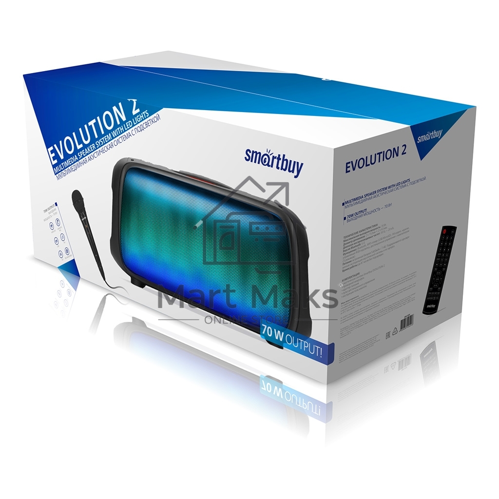 Акустическая система SMARTBUY (SBS-5560) EVOLUTION 2, черный