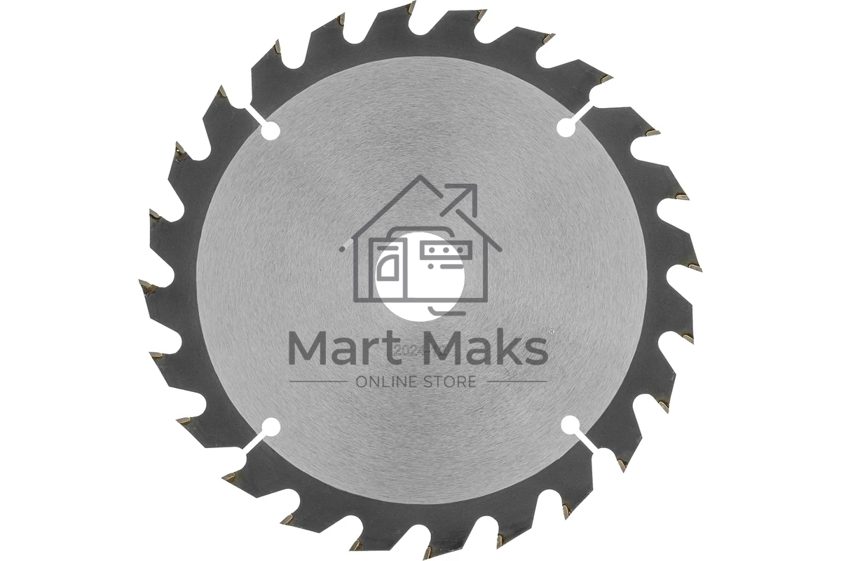 Пильный диск по дереву Denzel ф190 х 30 мм, 24 зубьев 733397