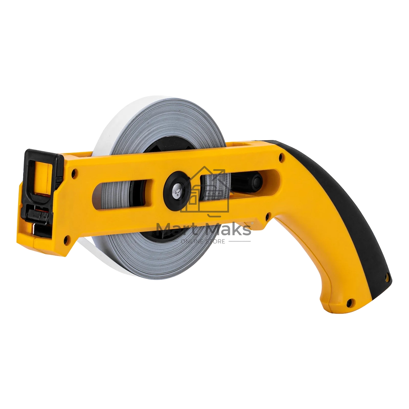 Рулетка геодезическая Denzel 30 м х 13 мм, открытый корпус, металлическая лента