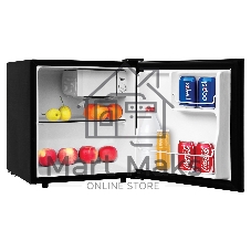 Холодильник BBK RF-051 черный однокамерный 45/5л морозилка сверху