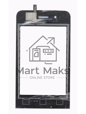 Сенсорное стекло (тачскрин) для Explay Bit, черное