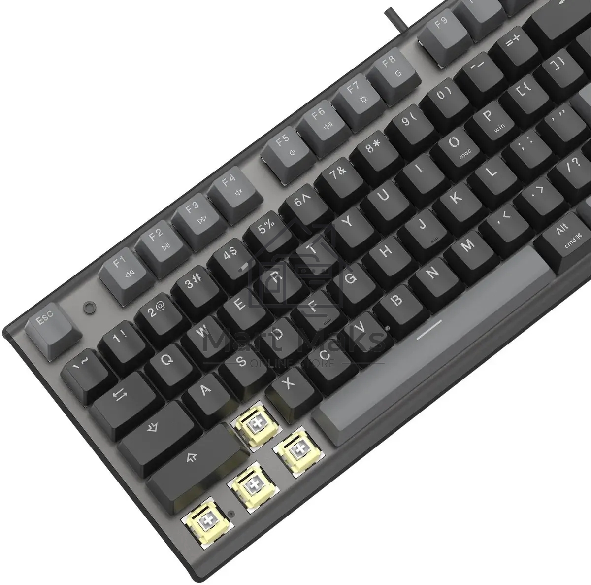 Клавиатура A4Tech Fstyler FS100 Neon проводная, USB, черный