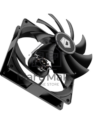 Вентилятор для корпуса ID-Cooling FL-12025K черный 120мм 1250rpm 21db 3-pin