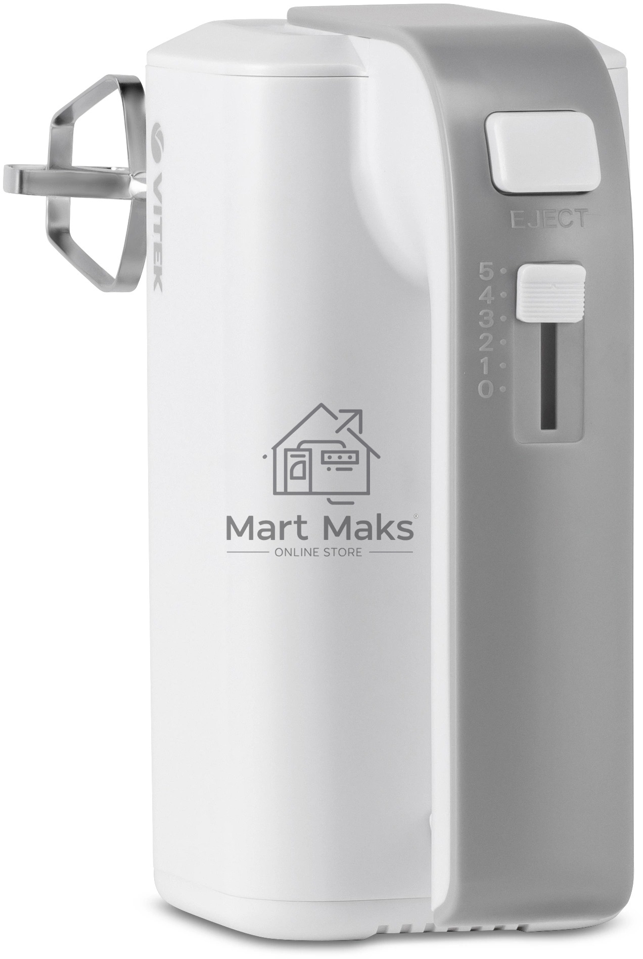 Миксер ручной Vitek VT-1420 400Вт белый/серебристый
