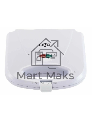 Вафельница OLTO WA-1017 750 Вт, антипригарное покрытие, защита от перегрева, белый