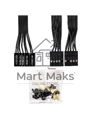 Компьютерный корпус Minitower ExeGate BAA-408-AAA400 (mATX, БП AAA400 с вент. 8см, 2*USB, HD Audio, черный)