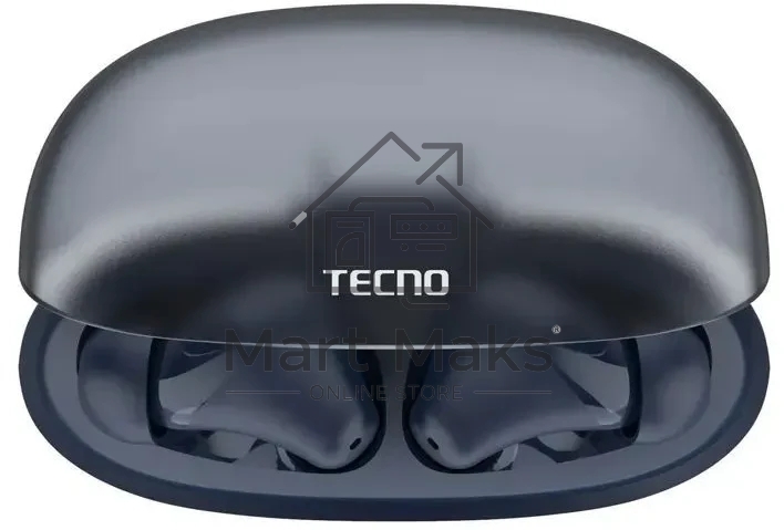 Наушники беспроводные TECNO Buds 4 BD04 Midnight Blue (BD04 Midnight Blue)