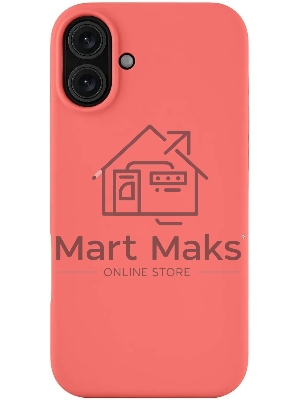 Чехол (клип-кейс) uBear для Apple iPhone 16 Plus Touch with MagSafe коралловый (CS416CR67PTH-I24M)