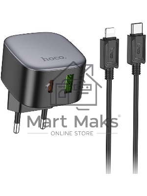 Сетевое зарядное устройство HOCO (6942007617468) CS32Aia 1USB+1USB-C 3.0A PD 20W+QC3.0
