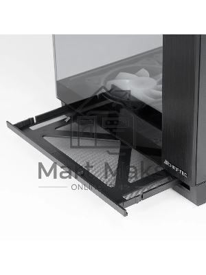 Компьютерный корпус Chieftec Visio черный без БП ATX 2x80мм 4x120мм 2x140мм 1xUSB 2.0 2xUSB 3.0 audio bott PSU