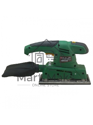 Машинка шлифовальная плоская (вибрационная) КАЛИБР МПШ-300Р 300Вт 115х230мм рег.об. пылеотсос.