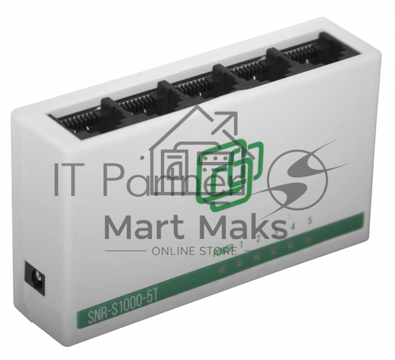 Коммутатор SNR SNR-S1000-5T, 5×100 Мбит/с, неуправляемый