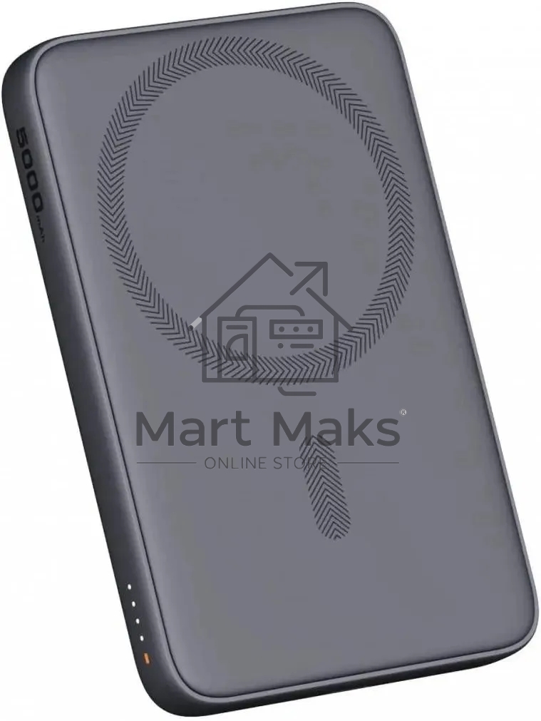 Портативный аккумулятор Aukey Magnetic 5000 черный