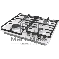 Газовая варочная панель Gorenje GT642SYW, 4 конфорки, закаленное стекло, белый