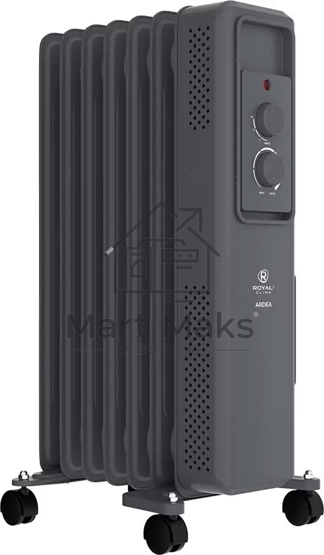 Масляный радиатор Royal clima ARDEA ROR-AR7-1500M