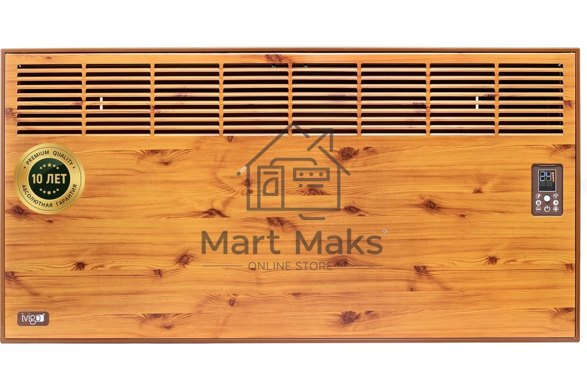 Электрический конвектор iVigo EPK4590P20 2000 Вт Дерево, WI-FI